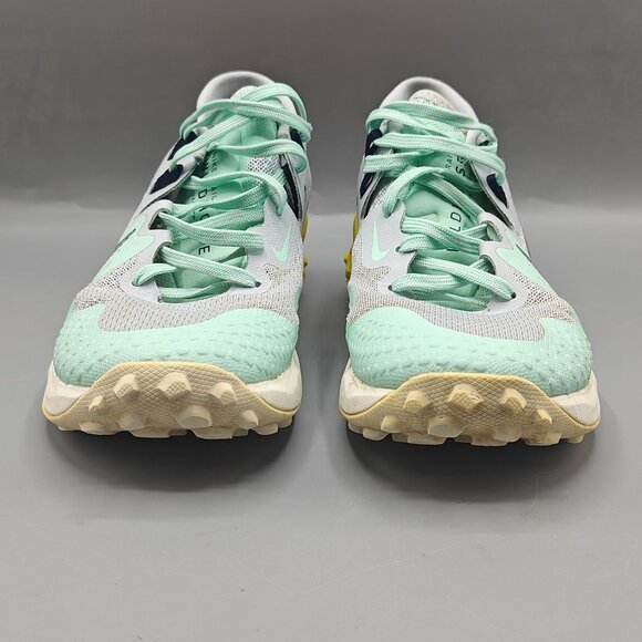 Nike Air Zoom Wildhorse Women Size 7 Aura Mint Foam Yellow Rare Trail Running - Picture 2 of 11